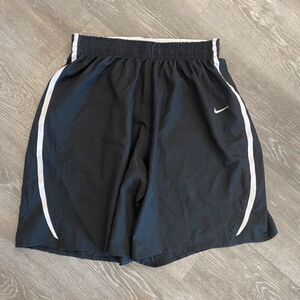 Nike Black Athletic Shorts Men‎ L Bin J-29